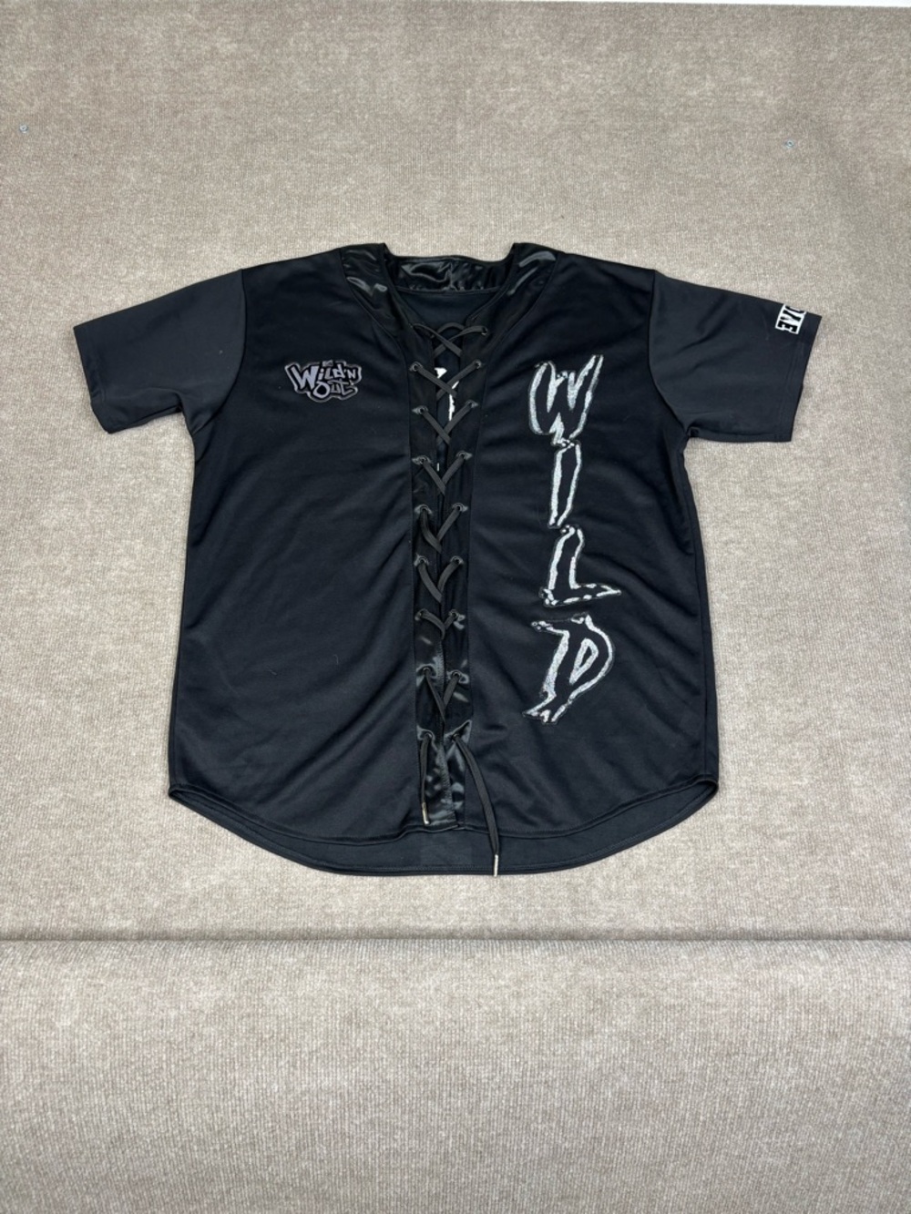 New Jersey Sets Wild’N Out Baseball Jersey Lace Front Size XL